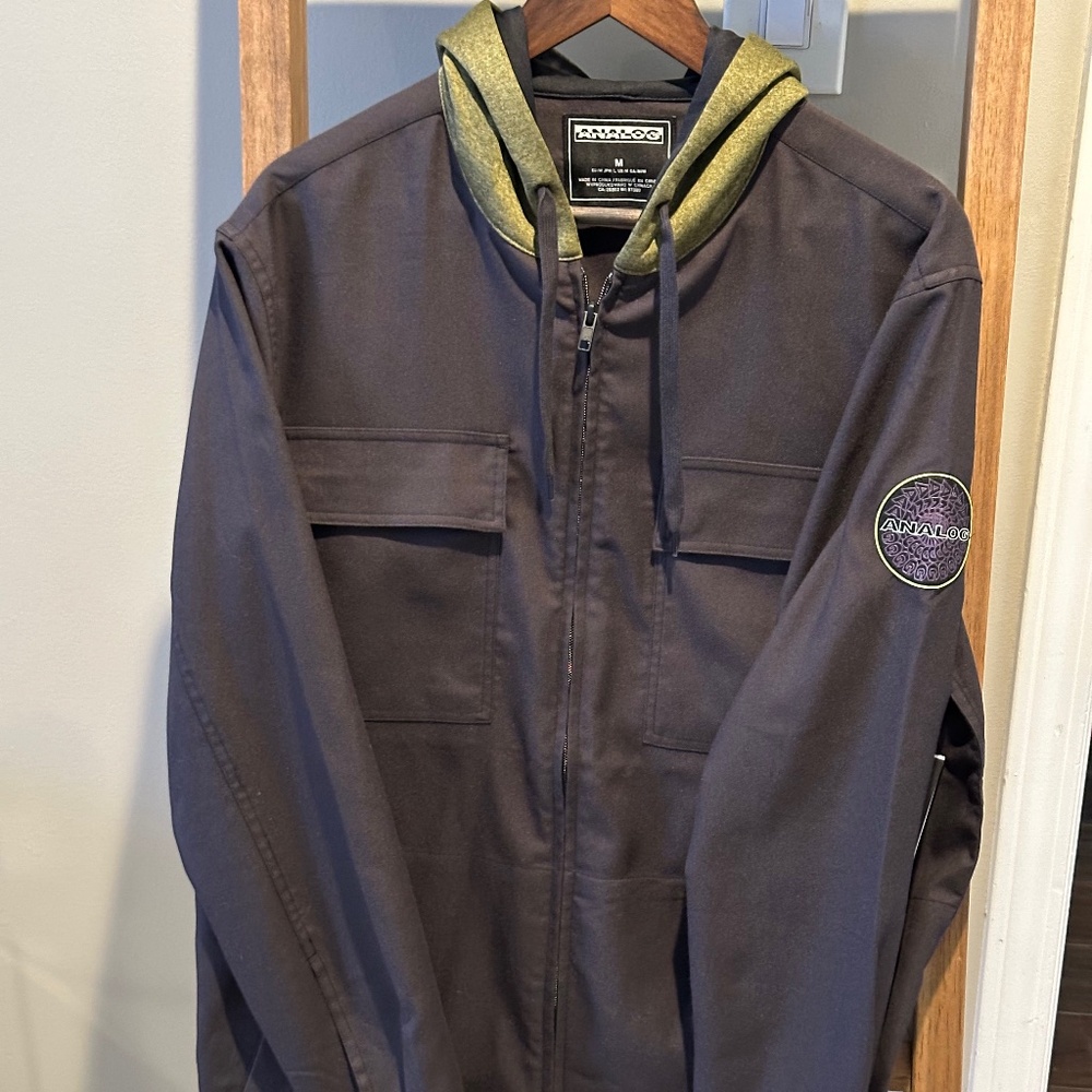 Burton Analog Integrate Hooded Flannel